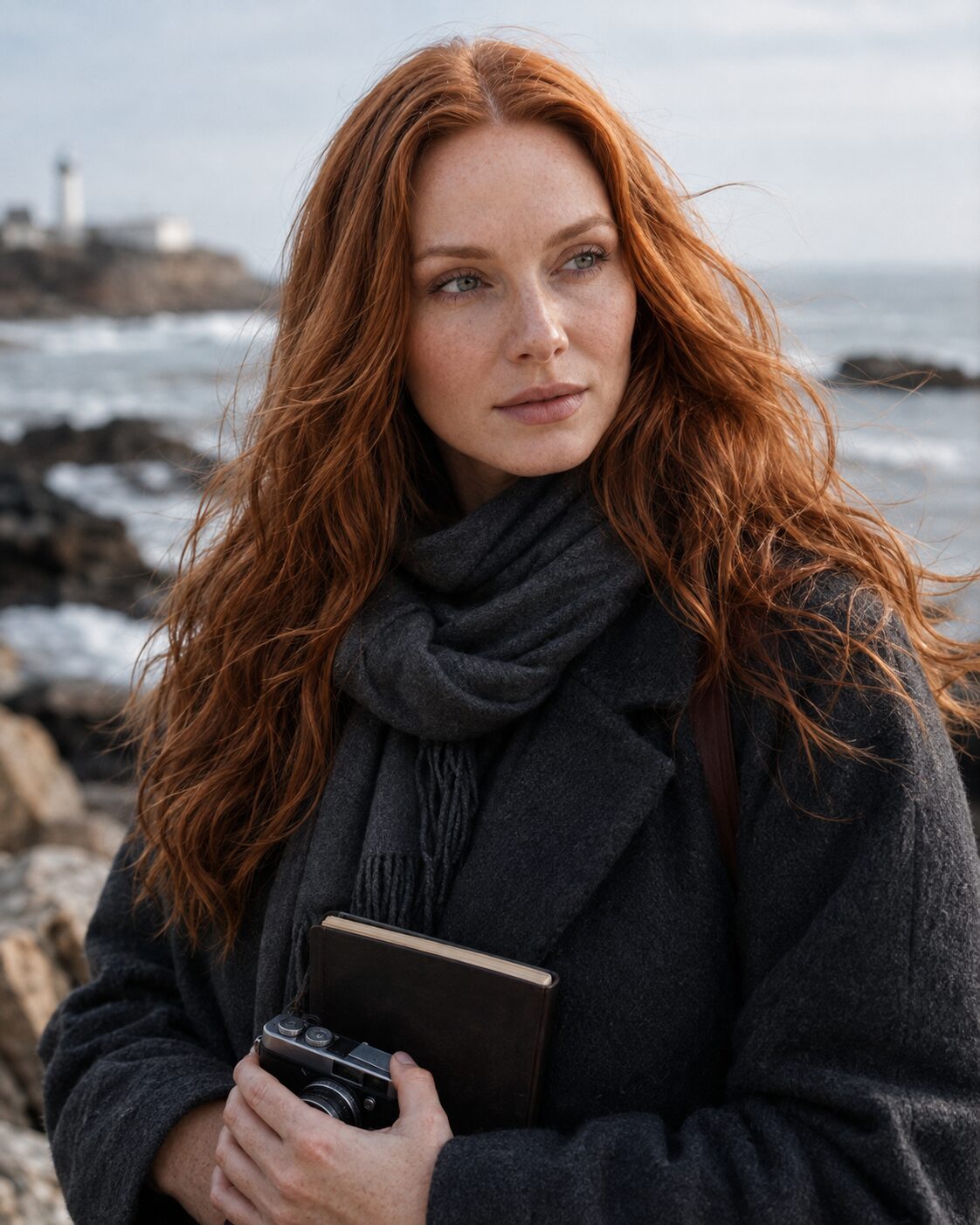 The plan she does not post about: enough saved to stop, an Etsy shop of Irish-inspired prints, a room back home with a door that shuts. The body pays now. The art is the part she means to keep.