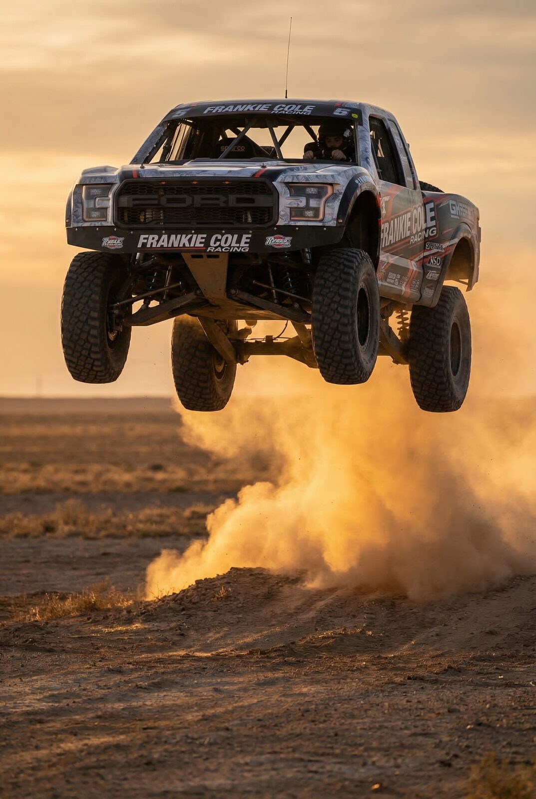 She wins with what she has, when it shouldn’t be possible. Her first Jeep ran a suspension cobbled from three different cars that had no business working together. They worked. In her hands they usually do.