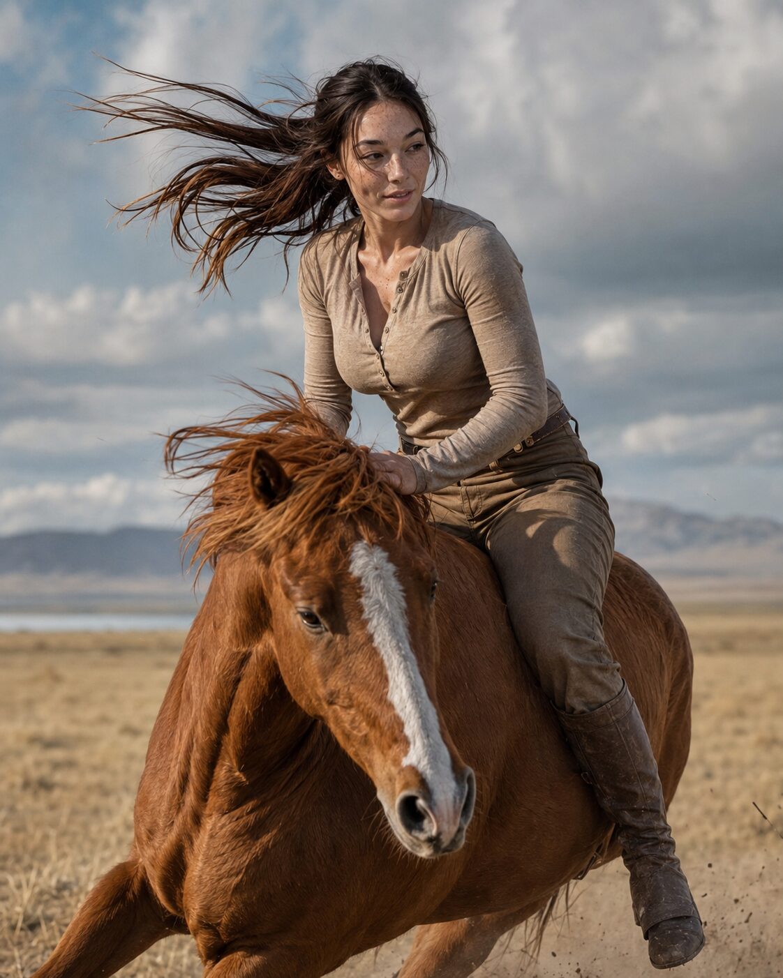 “In Ireland I was too Kazakh. In Kazakhstan I was too Irish.” Only one place ever let her be simply Orla — on a horse, at speed, where she never has to get down.